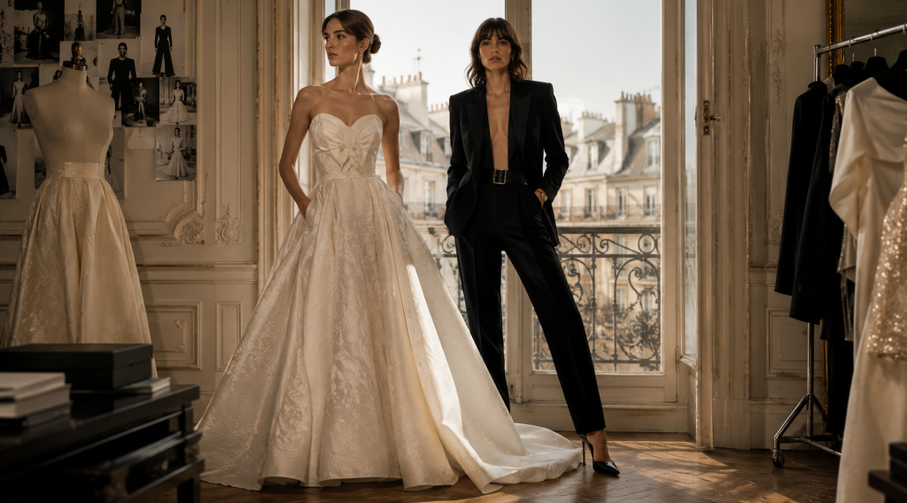 баланс розкоші Dior і строгості Saint Laurent